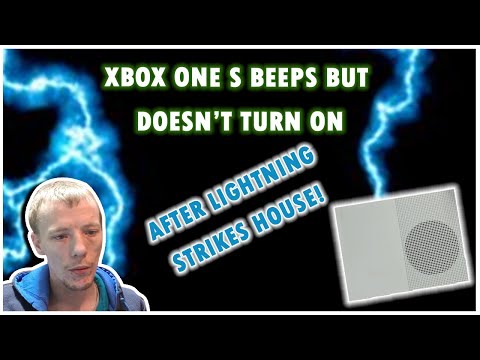 Xbox One S Beeps But Won't Turn On After Lightning Strike - Component Level Diagnostics And Repair