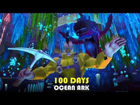 I Spent 100 Days in Ocean ARK… But with EVERY Mod Installed!