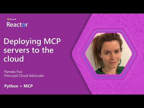 Python + MCP: Deploying MCP servers to the cloud
