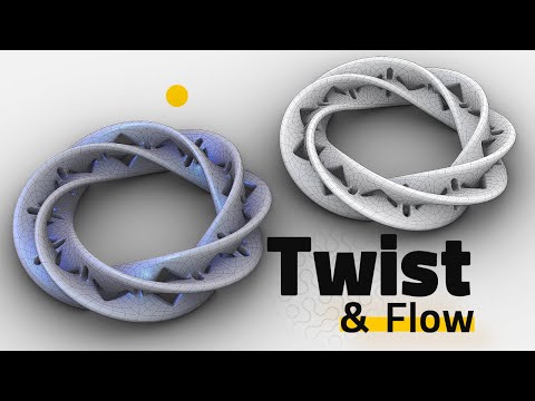 Twist & Flow | Rhinoceros 3D