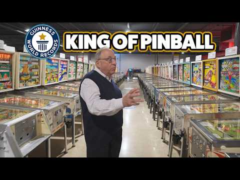 Largest Pinball Machine Collection - Guinness World Records