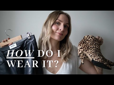 How to style clothes you never wear (but actually love) | Decluttering series part 3