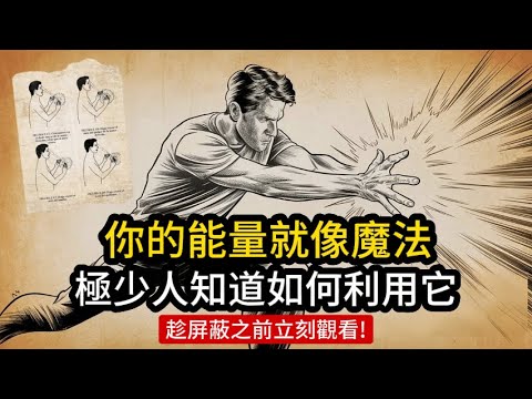 如何激活體內隱藏的能量？每個人的能量就像魔法，極少人知道如何利用它。（趁屏蔽之前立刻觀看！）