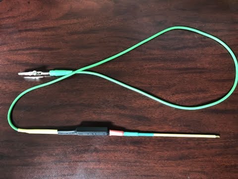 High Voltage Vacuum Tube Electrolytic Capacitor Discharge Probe / Tool - BG074