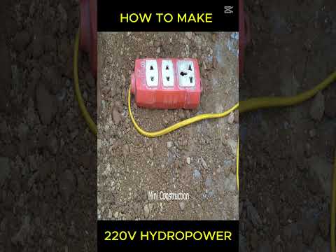 The SHOCKING Truth About Building 220V Hydropower Nobody Tells You #construction #dam