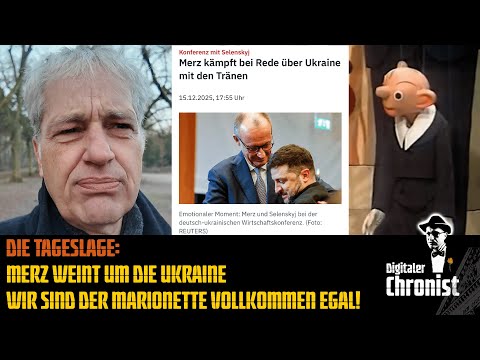 The current situation: Merz is crying over Ukraine - We are completely irrelevant to the puppet!