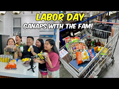 Labor Day ganaps! Grocery & Palengke Day, Buying Plants & FAM bonding! | Jm Banquicio