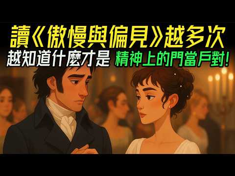 讀《傲慢與偏見》越多次，越知道什麼才是精神上的門當戶對！她不是灰姑娘，她是奧斯汀筆下最有骨氣的女人。  #傲慢與偏見 #簡奧斯汀 #女性成長 #經典文學 #婚姻觀 #愛情心理學  #名著解讀