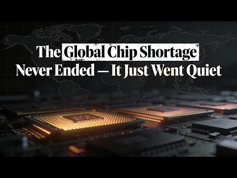 The Global Chip Shortage Never Ended — It Just Went Quiet | Nova Tech