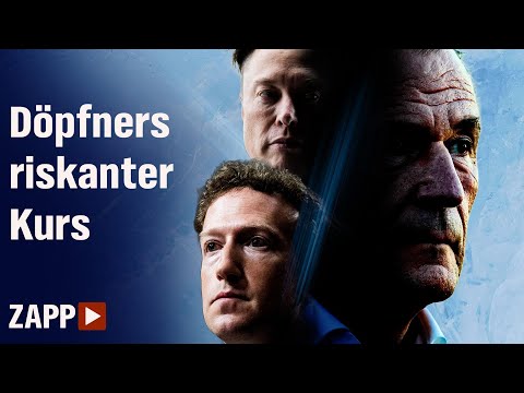 Springer-Chef Döpfner: Heikle Nähe zu Musk, Zuckerberg & Co