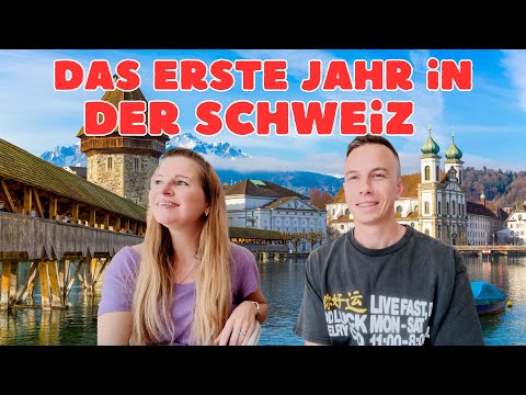 The first year in Switzerland for a German family