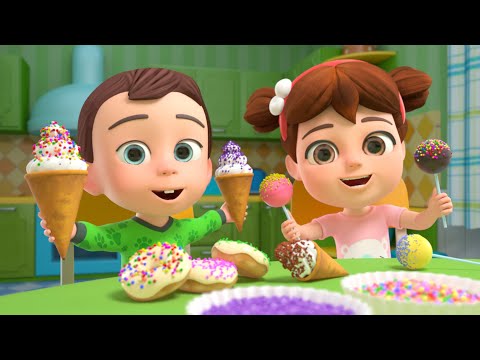 Learn Colors with Ice Cream | Lalafun Nursery Rhymes & Kids Songs