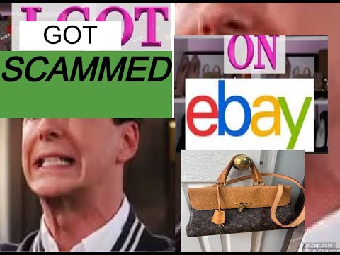I GOT SCAMMED OUT OF MY LOUIS VUITTON on eBAY!  YOU WON"T BELIEVE THIS | R E B E C C A  B A R T O N