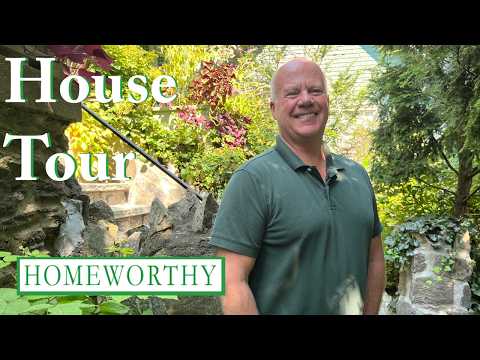 HOUSE TOUR | A Classic Foursquare Home with A Garden Oasis in Park Hill