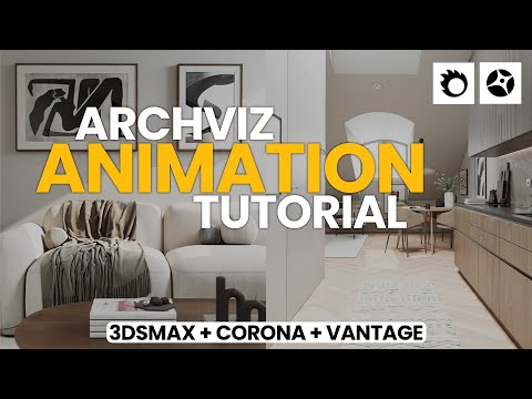 Cinematic Archviz Animation | Chaos Vantage Tutorial for 3dsMax & Corona