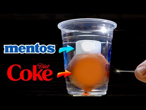 Mentos + Coke + HOT Resin = Bad Idea?