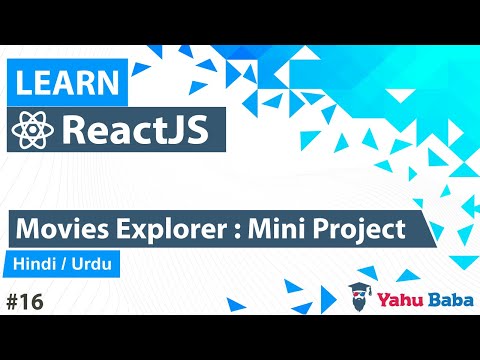 ReactJS Movie Explorer Project Tutorial in Hindi / Urdu