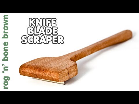 Making A Knife Blade Scraper