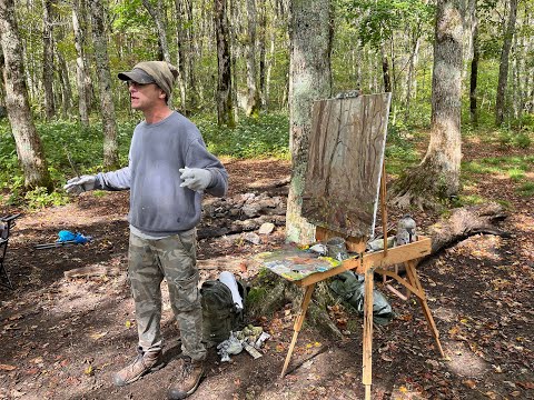 Kyle Buckland Plein Air Painting Demo, September 7, 2024