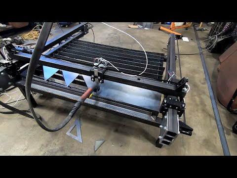 We build a CNC Plasma Table