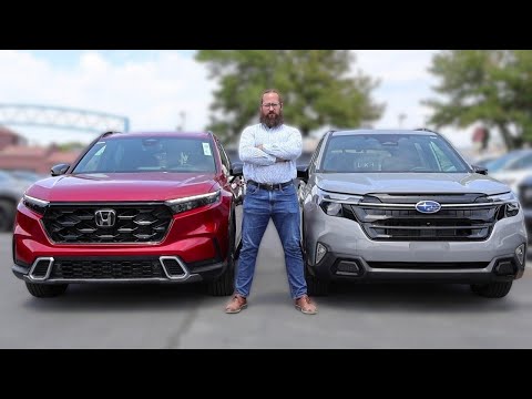 Subaru Just CRUSHED Honda! //2026 Honda CR-V Hybrid vs Subaru Forester Hybrid//