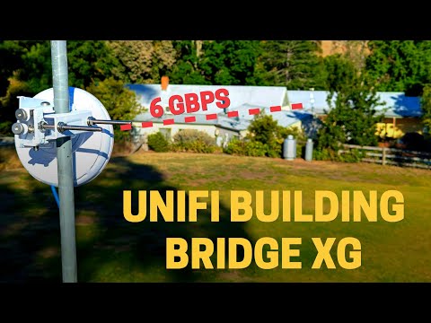 Unifi Building Bridge XG - 6Gbps wireless link!