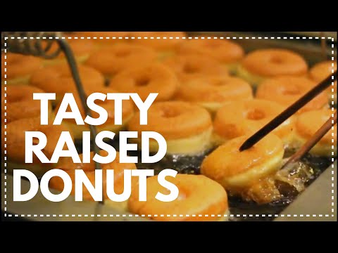 How It's Made, DOUGHNUTS , RAISED DONUTS , EZ Sweety