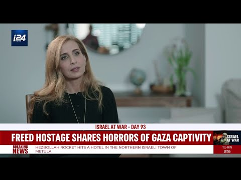 Freed hostage Danielle Aloni shares horrors of captivity