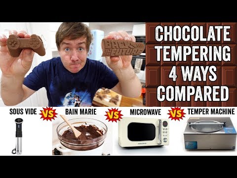Chocolate Tempering: 4 different ways compared