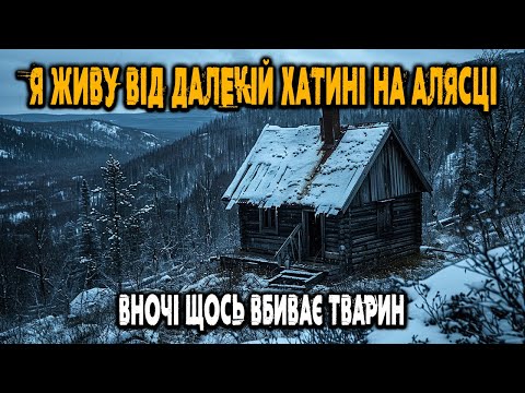 I live in a remote cabin in Alaska, and something KILLS animals in the FOREST AT NIGHT.