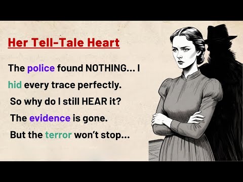 Learn English with Stories ⭐ Her Tell-Tale Heart - A Heartbreaking Level 3 Mystery Story