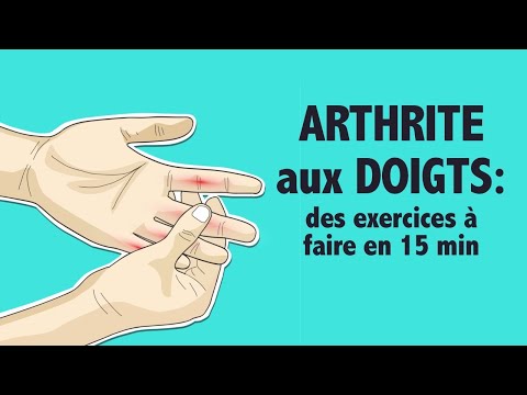 Arthrite aux doigts: exercices de force et de souplesse (15 minutes)