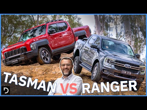 2025 Kia Tasman vs Ford Ranger Comparison