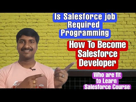 How to become salesforce Developer | Can i learn salesforce course | Skills for Salesforce Admin