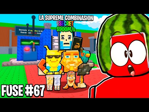 I Fused 100 SECRET LUCKY BLOCKS And Got THIS...