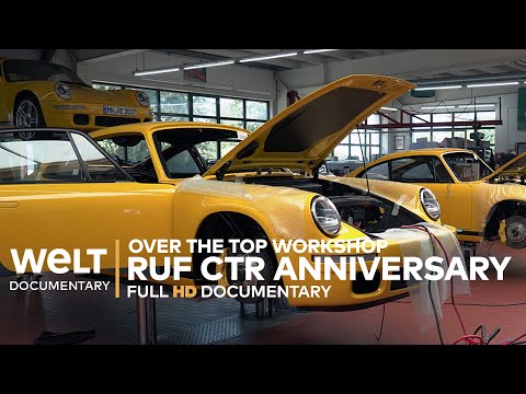 GERMAN CRAFTSMANSHIP: RUF CTR Anniversary - More exclusive than Porsche | WELT Documentary