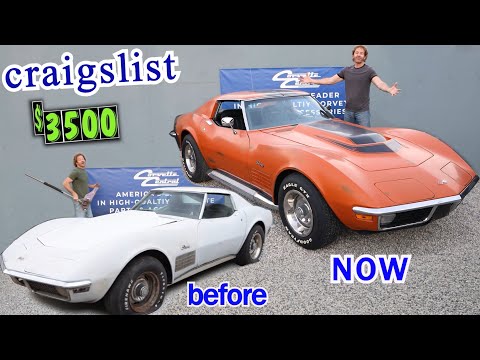 Restoring a $3500 Classic '71 Corvette