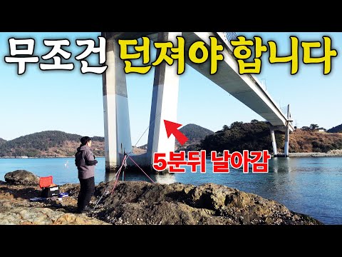 A fishing rod that moves alone