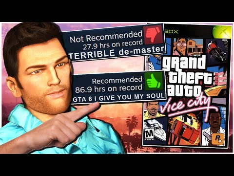 GTA Vice City "Definitive Edition" is HILARIOUSLY Bad still