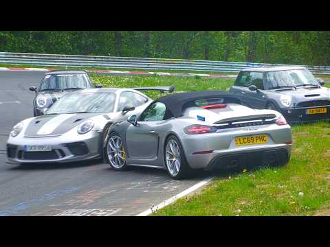 NÜRBURGRING CRASH & FAIL COMPILATION 2025 - BEST of FAILS, CLOSE CALLS & BAD Drivers Nordschleife!