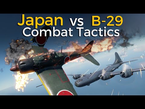 B-29 Superfortress vs Japanese Fighter Tactics