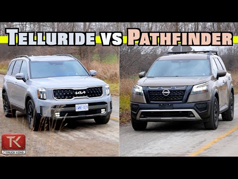 2023 Nissan Pathfinder Rock Creek vs Kia Telluride X-Line - Battle of the Poser Off-Roaders