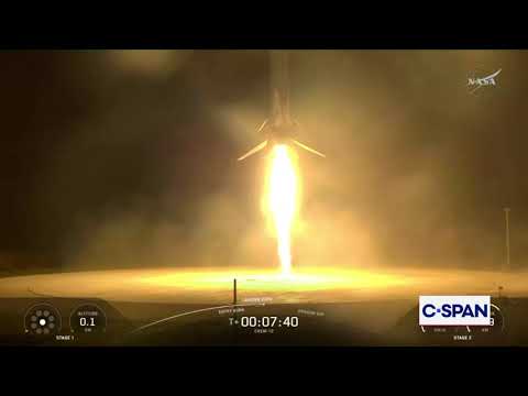 NASA SpaceX Crew-12 Launches to International Space Station