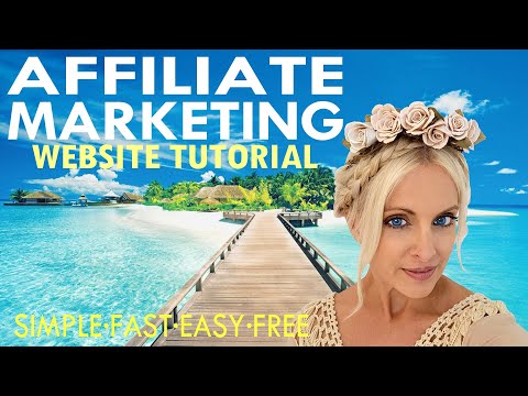 Make An Affiliate Marketing Website 2025 ~  A Passive Income For Beginners Tutorial