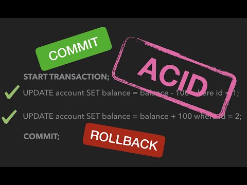 Что такое ACID? | Самый частый вопрос бэкендеру