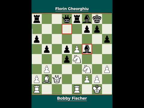 Bobby Fischer vs Florin Gheorghiu ◉ Vinkovci International 1968 - "Crushing Precision"