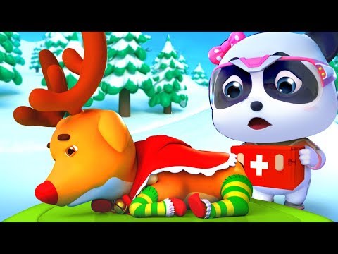 Reindeer Has a Stomachache | Sick Song | Doctor Cartoon | Kids Cartoon | Babies Videos | BabyBus