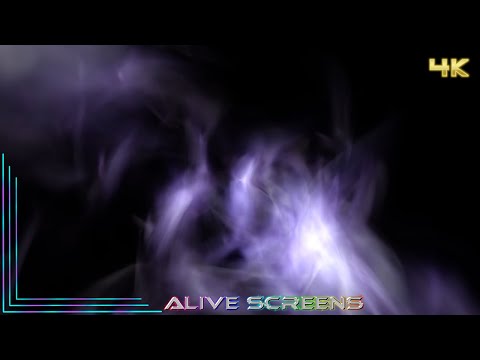 Abstract Purple Wisp Background 4K UHD Screen Loop Ambient TV Visuals