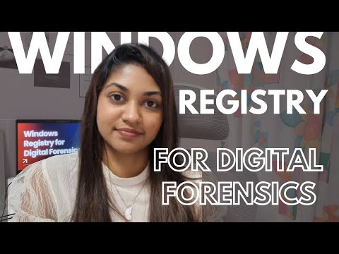 Windows Registry for Digital Forensics