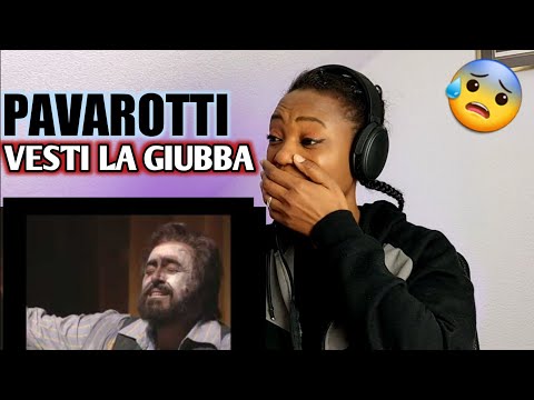 *almost broke me💔!* Luciano Pavarotti - Vesti La Giubba - reaction